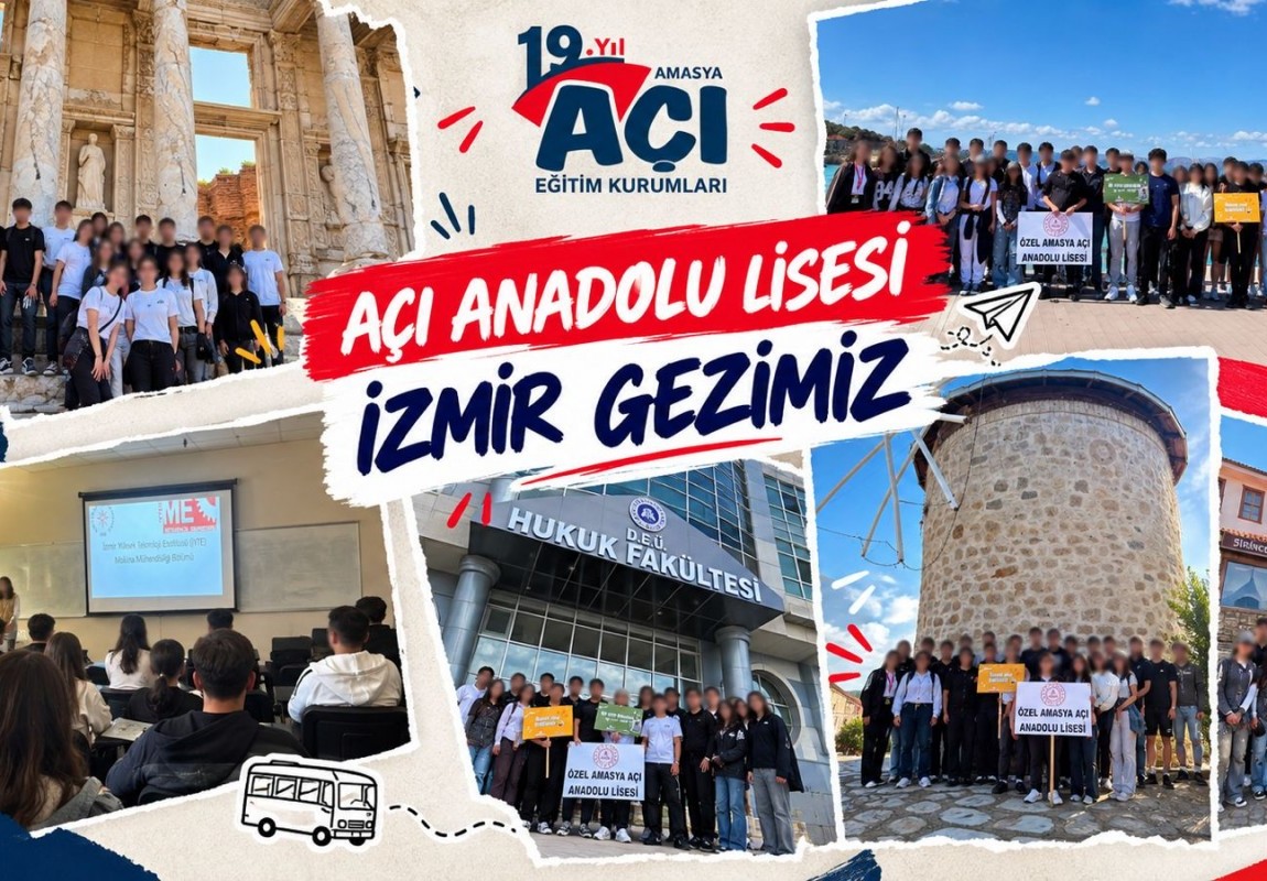 Açı Anadolu Lisesi Öğrencilerimizle İzmir Gezisi Gerçekleştirdik