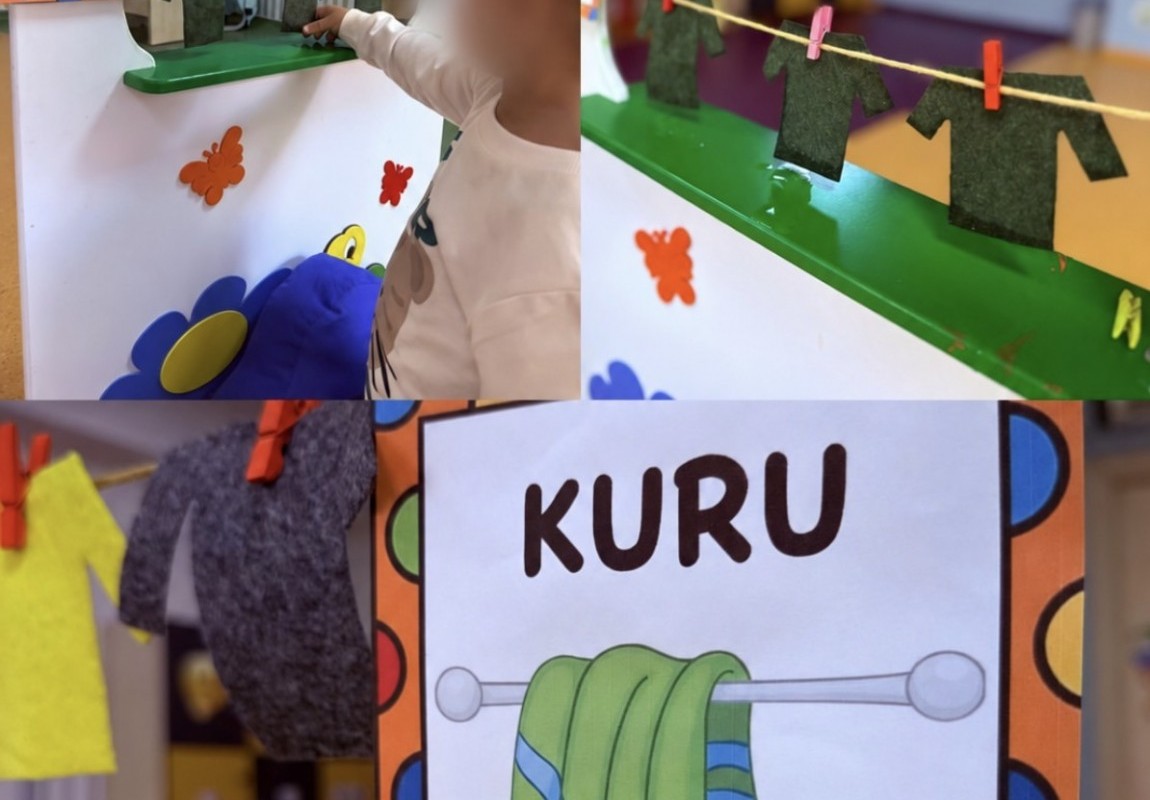 Islak-Kuru Kavramını Uygulamalı Etkinlikle Öğrendik
